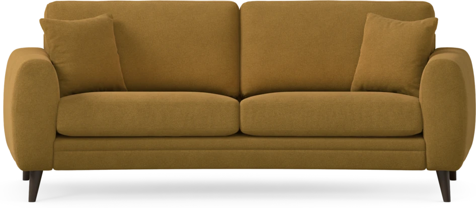 Eden - 2,5-sits soffa svängd - Gul