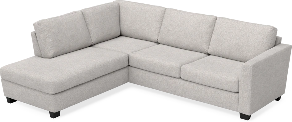 Friday - 2,5-sits soffa med divan vänster - Grå