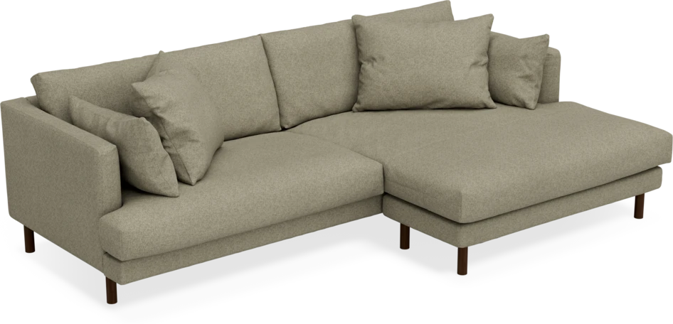 Harper - 4-sits med schäslong XL höger - Beige