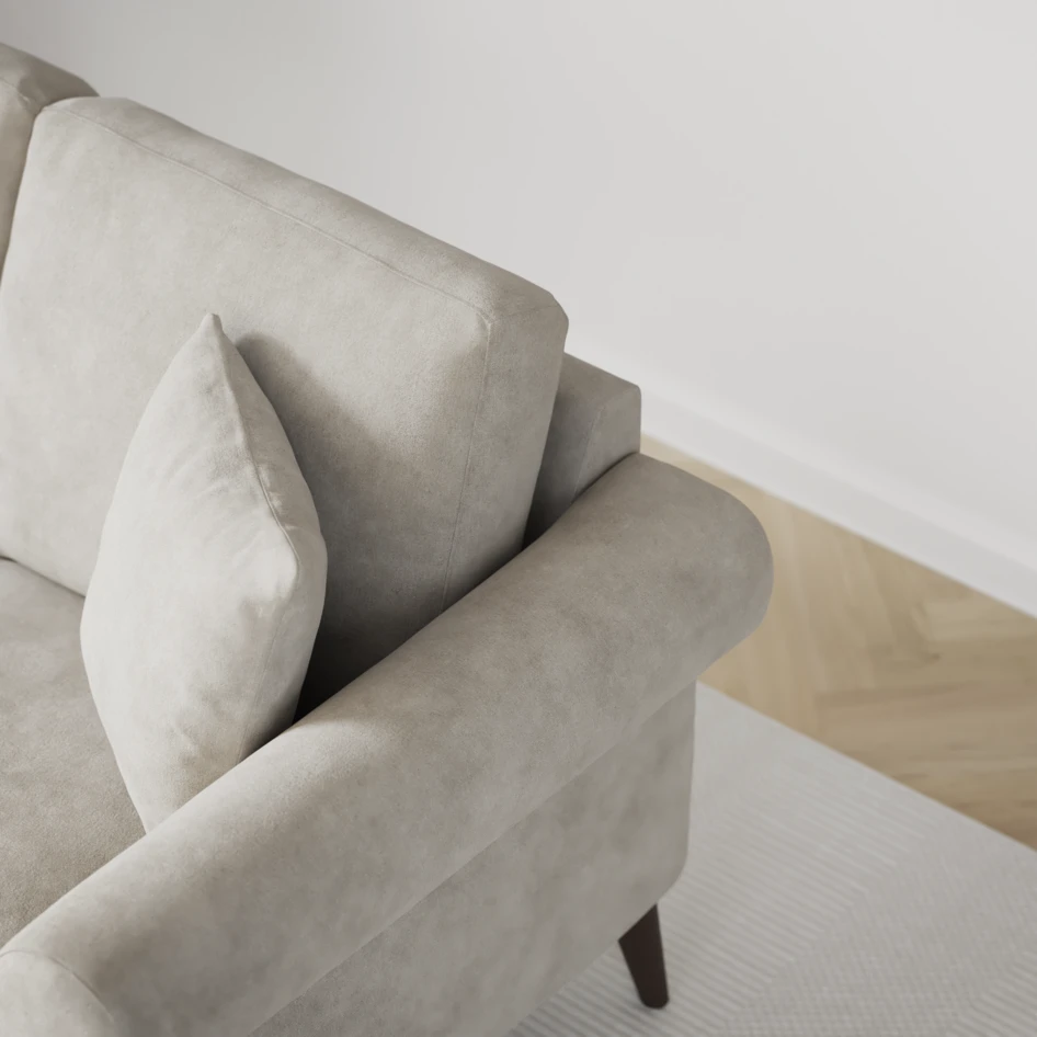 Eden - 3-sits soffa - Grå