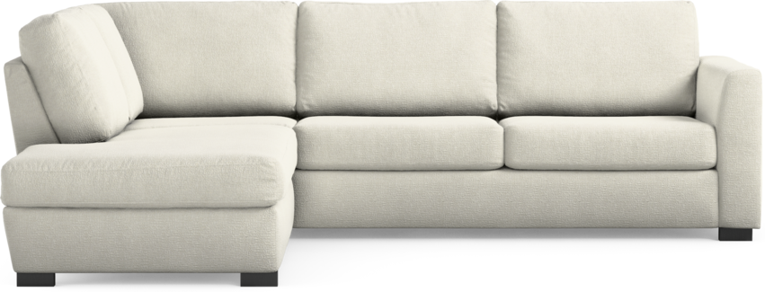 Friday - 2,5-sits soffa med divan vänster - Vit