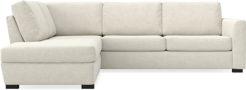 Friday - 2,5-sits soffa med divan vänster - Vit