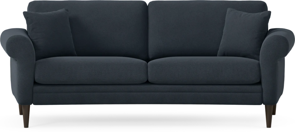 Eden - 2,5-sits soffa svängd - Blå