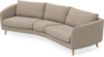 Madison - 3-sits soffa svängd, 90 cm - Beige