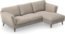 Madison - 2-sits soffa med schäslong höger - Beige