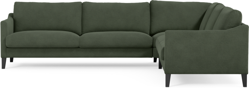 Winston - Hörnsoffa, 3+2-sits - Grön