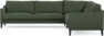 Winston - Hörnsoffa, 3+2-sits - Grön