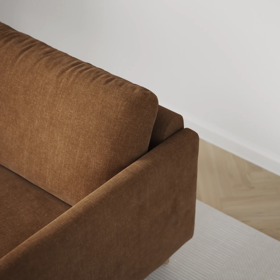Madison Klädsel - Klädsel till 3-sits soffa - Brun