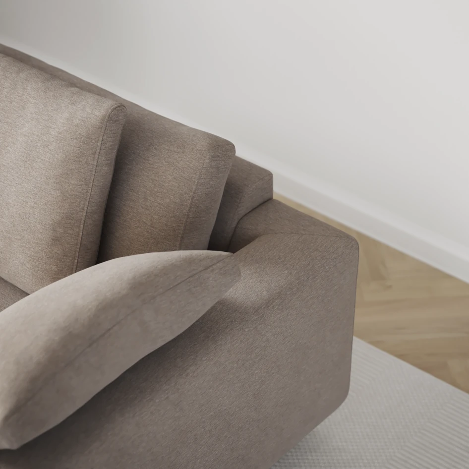 Amie - 3-sits soffa - Beige