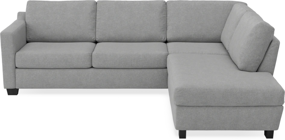 Friday - 2,5-sits soffa med divan höger - Grå