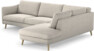 Madison Lux - 3-sits soffa med divan höger - Beige