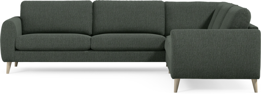 Bridge - Hörnsoffa, 3+2-sits - Grön