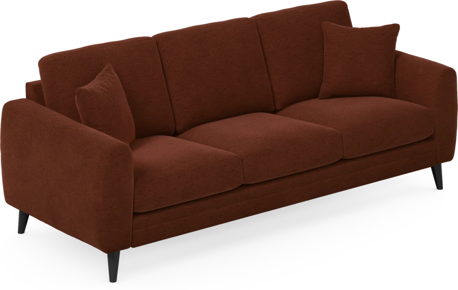 Eden - 3-sits soffa - Orange