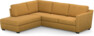 Friday - 2,5-sits soffa med divan vänster - Gul