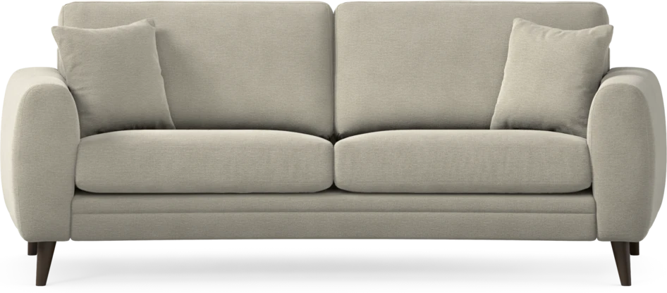 Eden - 2,5-sits soffa svängd - Brun