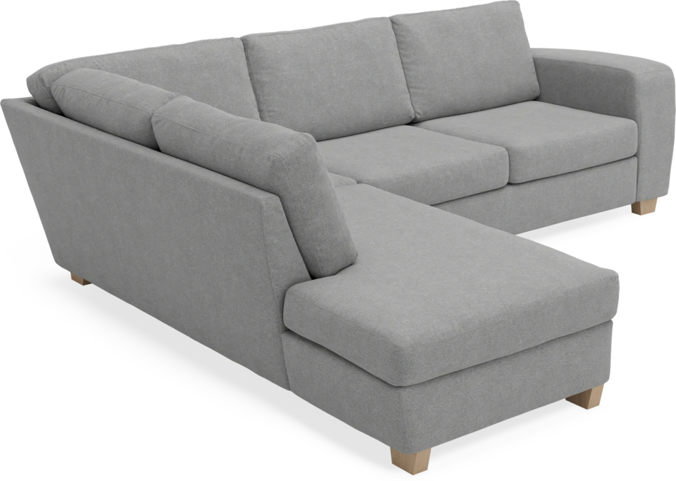 Friday - 2,5-sits soffa med divan vänster - Grå