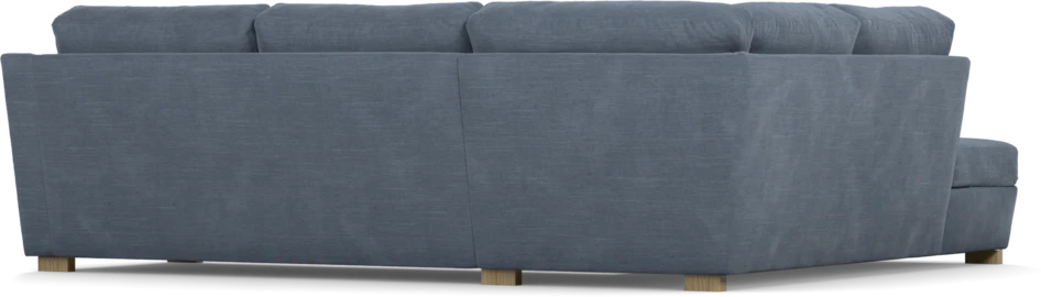 Friday - 2,5-sits soffa med divan vänster - Blå