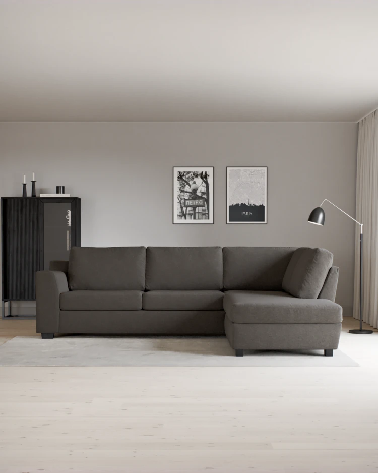 Friday - 2,5-sits soffa med divan höger - inspiration