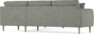 Eden - Hörnsoffa, 2,5+2,5-sits - Grå