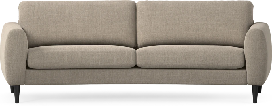 Bridge - 3-sits soffa svängd - Beige