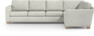 Friday - Hörnsoffa, 3+2-sits - Vit