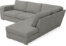 Friday - 2,5-sits soffa med divan höger - Grå