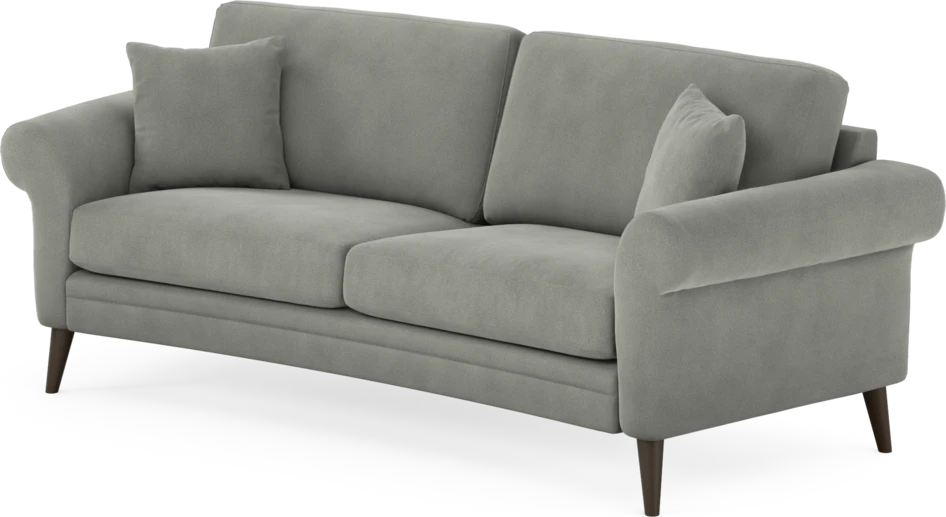 Eden - 2,5-sits soffa svängd - Grå