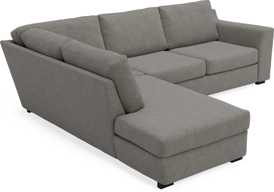 Friday - 2,5-sits soffa med divan vänster - Grå