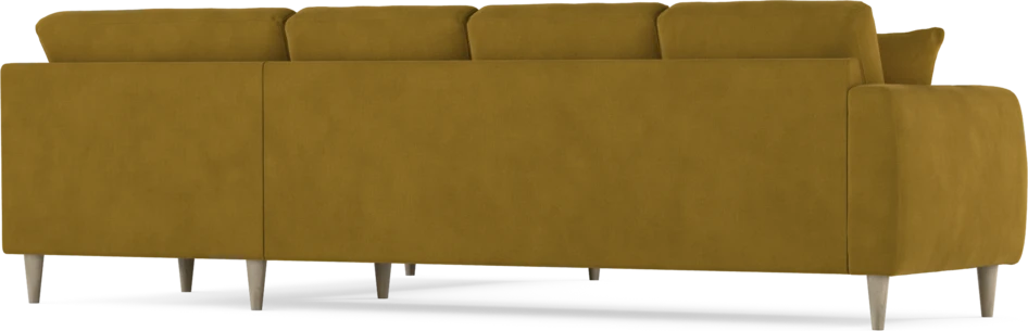 Eden - Hörnsoffa, 3+2-sits - Gul