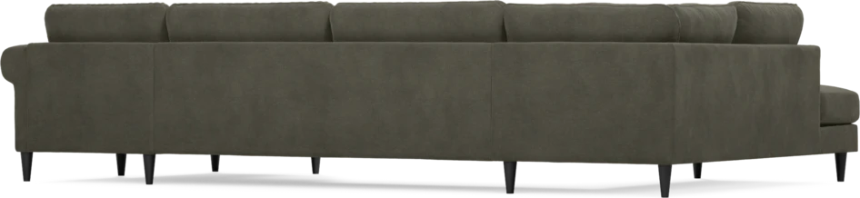 Bridge - 3-sits soffa med divan vänster och schäslong höger - Grå