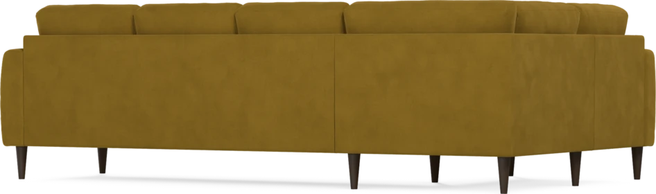 Eden - Hörnsoffa, 1+3-sits - Gul