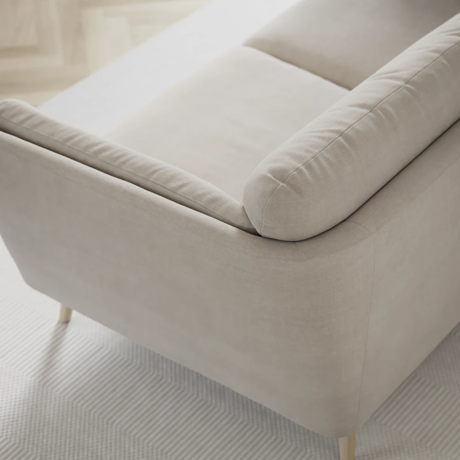 Madison Lux - Hörnsoffa med schäslong höger - Beige