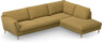 Madison Lux - 3-sits soffa med divan höger - Gul