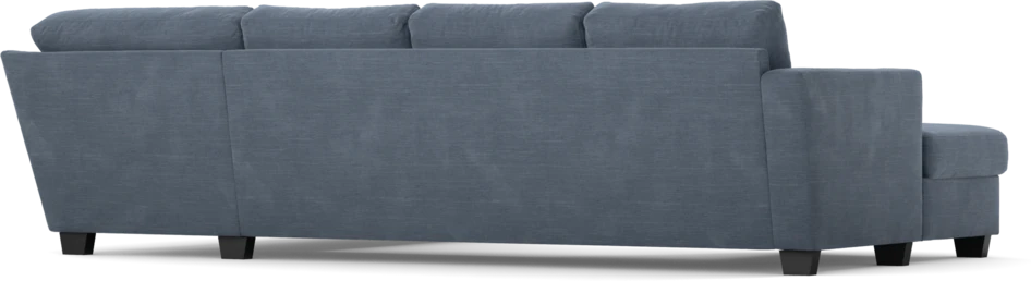 Friday - 3-sits soffa med schäslong vänster och divan höger - Blå