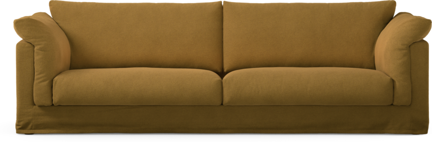 Cherrie - 4-sits soffa med kappa - Orange