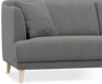 Macy Lux - 3-sits soffa - Grå