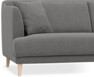 Macy Lux - 3-sits soffa - Grå