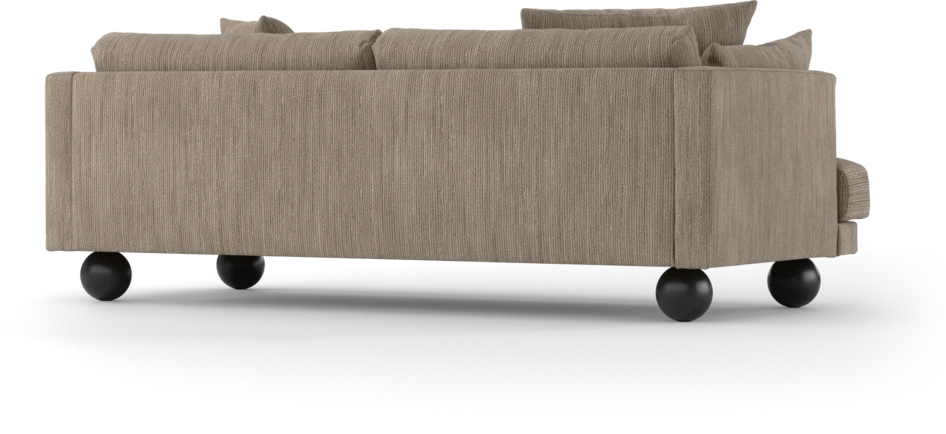 Harper - 3-sits soffa, hel dyna - Beige