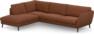 Madison - 3-sits soffa med divan vänster - Röd