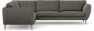 Madison Lux - Hörnsoffa 2+3-sits, hörn 1 - Grå