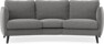 Madison - 3-sits soffa svängd, 70 cm - Grå