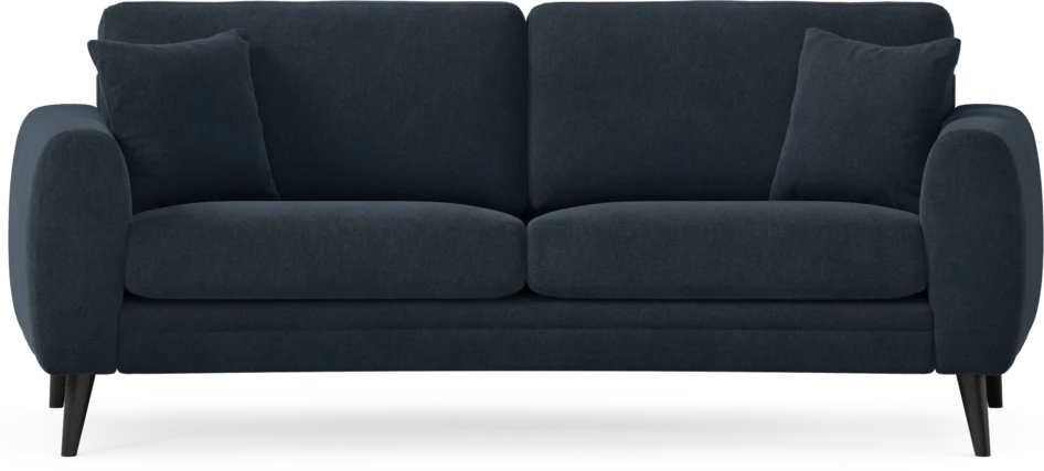 Eden - 2,5-sits soffa svängd - Blå