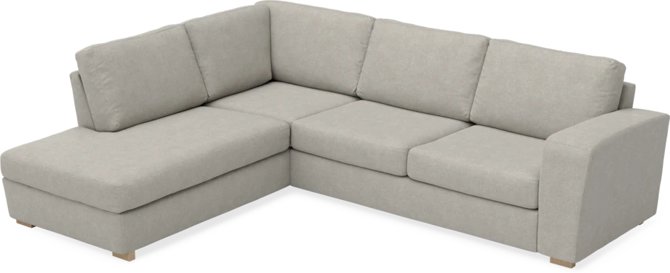Friday - 2,5-sits soffa med divan vänster - Beige