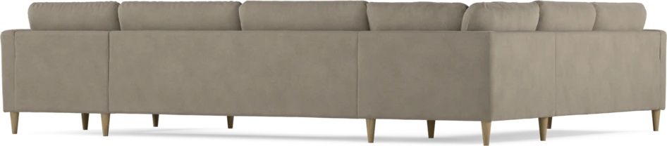 Bridge - Hörnsoffa, 2+3-sits med schäslong höger - Beige