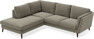 Madison - 2-sits soffa med divan vänster - Grön