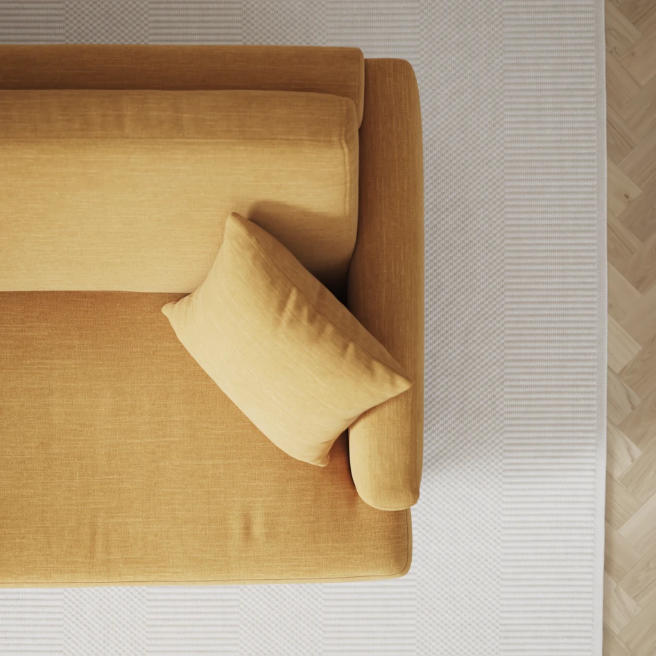 Harpsund - Bäddsoffa 3-sits - Gul