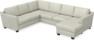 Friday - Hörnsoffa, 2+3-sits med schäslong höger - Beige
