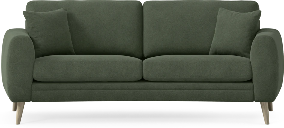 Eden - 2,5-sits soffa svängd - Grön