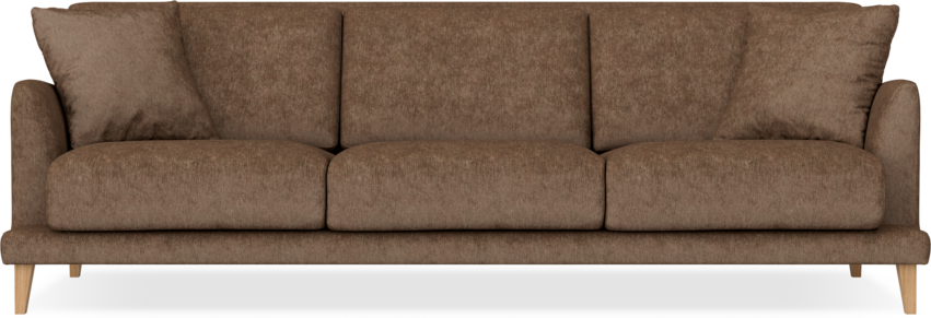 Macy Lux - 3-sits soffa XL - Brun