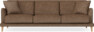 Macy Lux - 3-sits soffa XL - Brun